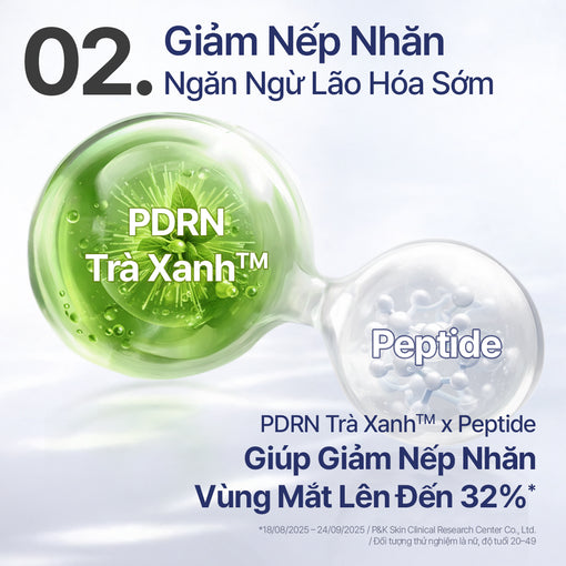 Serum mắt giảm nếp nhăn & ngừa lão hóa INNISFREE GREEN TEA PDRN EYE SERUM