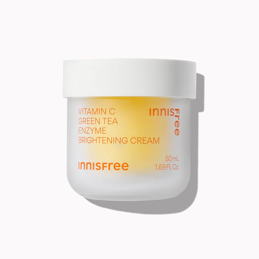 Kem dưỡng Vitamin C sáng da, mờ thâm dạng gel INNISFREE Green Tea Enzyme Brightening Cream 50ml