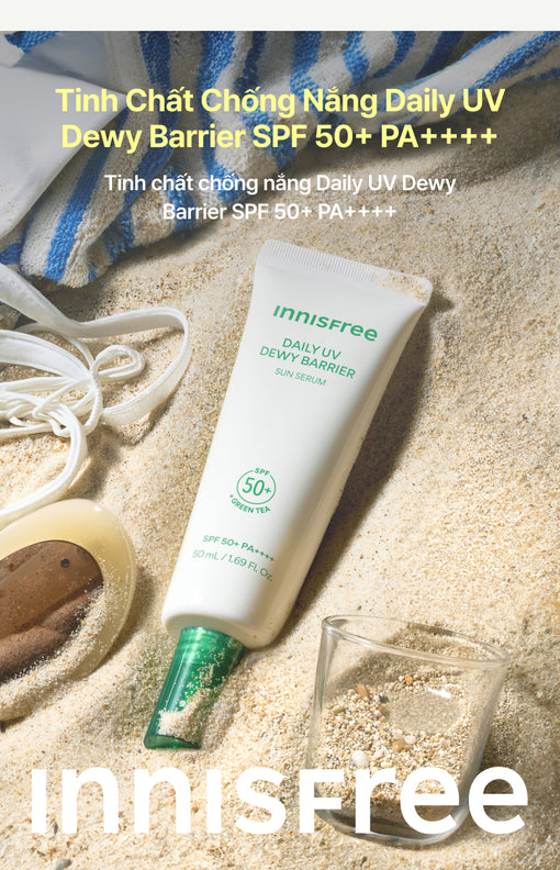 Tinh chất chống nắng INNISFREE Daily UV Dewy Barrier Sun Serum SPF 50+ PA++++ 50mL