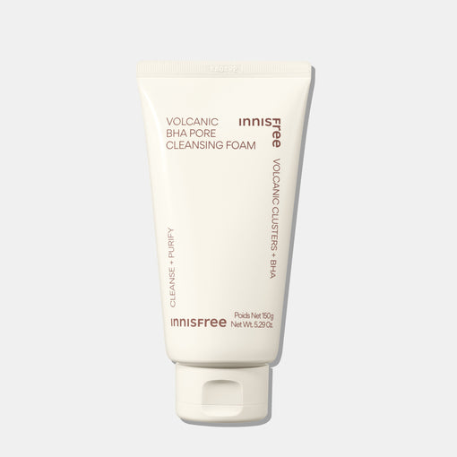 Sữa rửa mặt tro núi lửa sạch sâu se khít lỗ chân lông INNISFREE Volcanic Pore BHA Cleansing Foam 150g