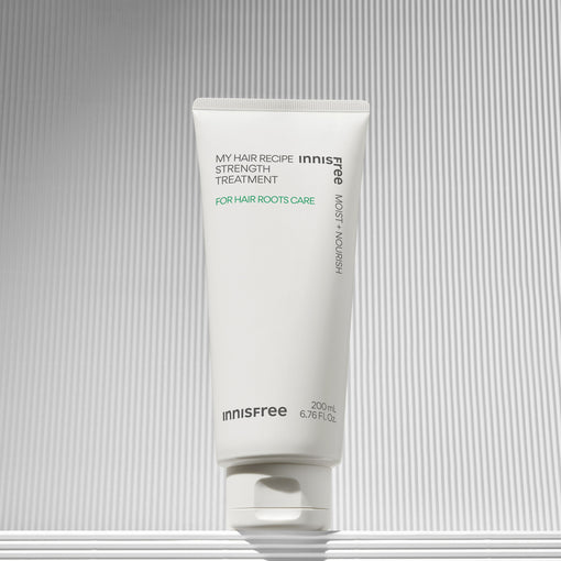 Kem ủ dưỡng chân tóc innisfree My Hair Recipe Strength Treatment For Hair Roots Care 200 mL