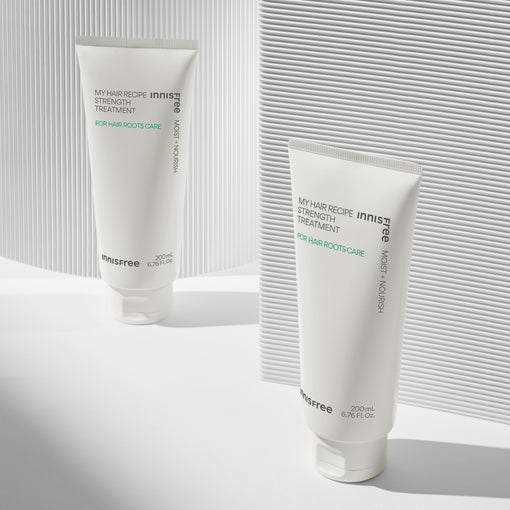 Kem ủ dưỡng chân tóc innisfree My Hair Recipe Strength Treatment For Hair Roots Care 200 mL