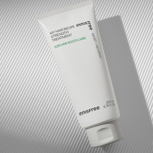 Kem ủ dưỡng chân tóc innisfree My Hair Recipe Strength Treatment For Hair Roots Care 200 mL