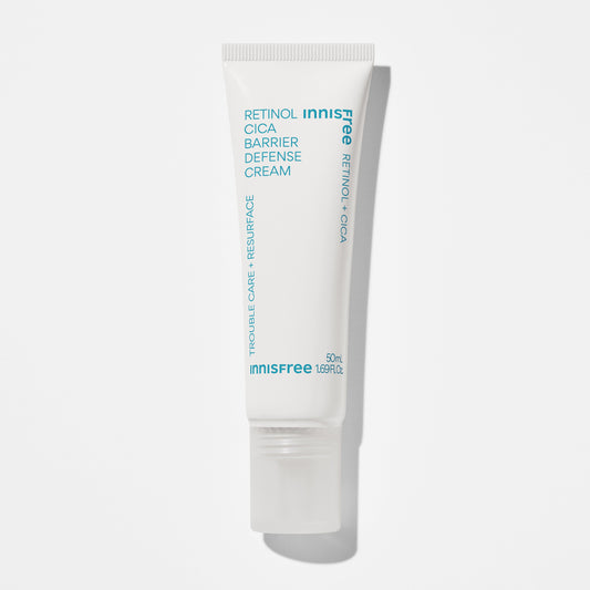 Kem dưỡng làm dịu và phục hồi da INNISFREE Retinol Cica Barrier Defense Cream 50 mL