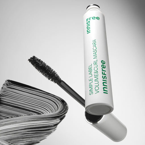 Mascara thuần chay, làm dài và cong mi innisfree Simple Label Volume & Curl Mascara 7.5 g