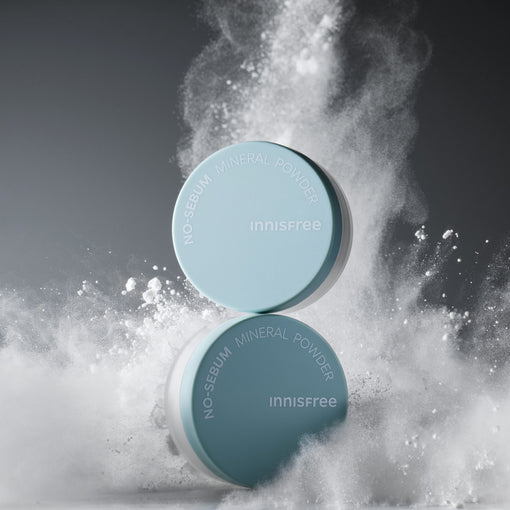 Phấn phủ bột kiềm dầu, mịn lì lâu trôi INNISFREE No Sebum Mineral Powder 5g