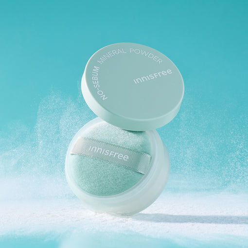Phấn phủ bột kiềm dầu, mịn lì lâu trôi INNISFREE No Sebum Mineral Powder 5g