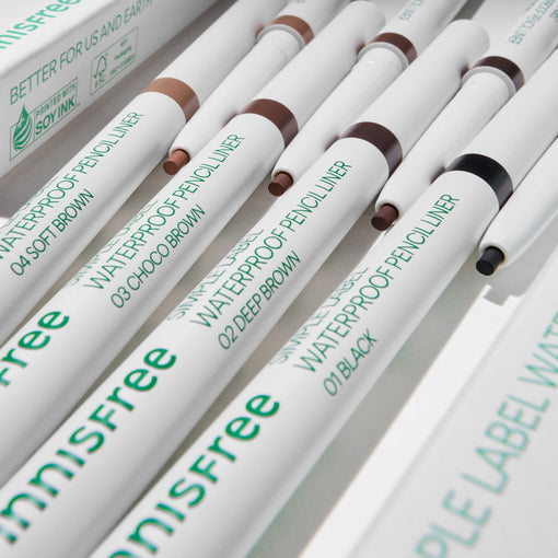 Chì kẻ viền mắt chống nước innisfree Simple Label Waterproof Pencil Liner 0.1 g