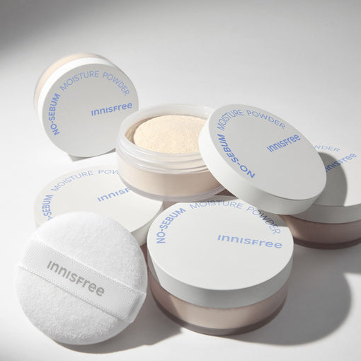 Phấn phủ bột kiềm dầu dưỡng ẩm INNISFREE No Sebum Moisture Powder 5 g