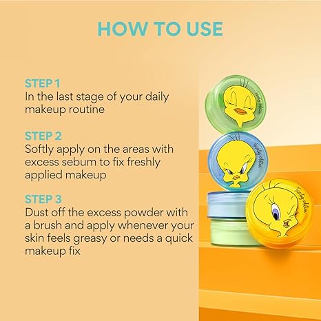 Phấn Phủ Bột Kiềm Dầu INNISFREE No Sebum Mineral Powder Tweety Edition 5g [01][02][03]