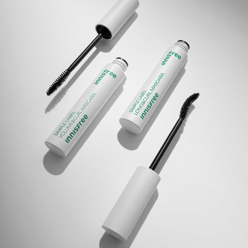 Mascara thuần chay, làm dài và cong mi innisfree Simple Label Long & Curl Mascara 7.5 g
