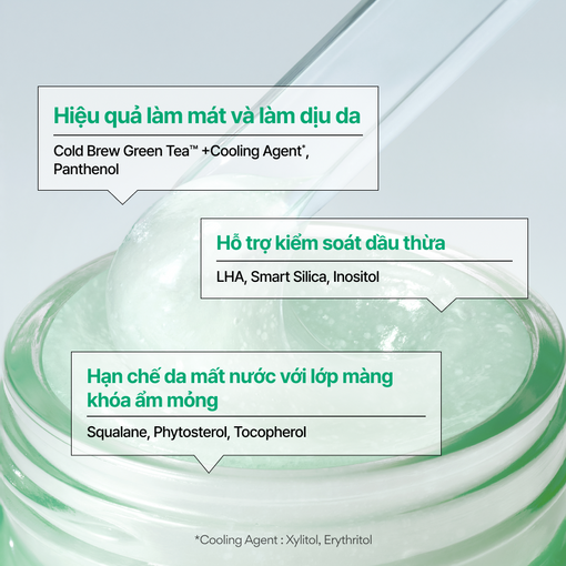 KEM DƯỠNG DẠNG GEL PANTHENOL GEL CREAM LÀM DỊU CẤP ẨM CHO DA DẦU MỤN