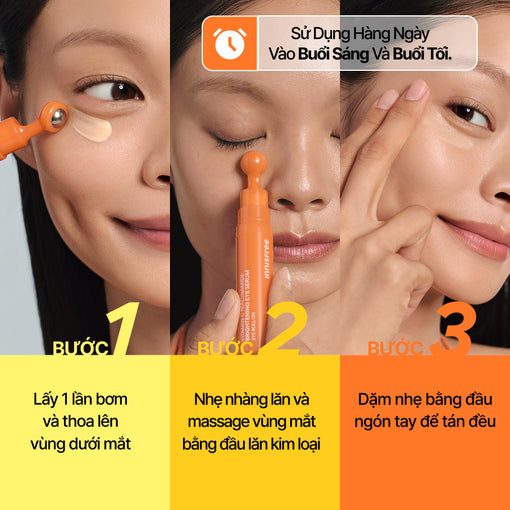 Serum Mắt Dưỡng Sáng, Mờ Thâm INNISFREE Vitamin C Niacinamide Brightening Eyes Serum