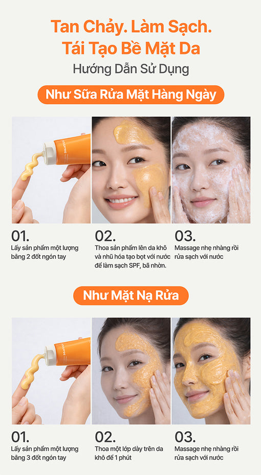 Sữa rửa mặt kem dẻo sạch sâu sáng da dịu nhẹ INNISFREE Vitamin C Brightening Mask-to-Foam