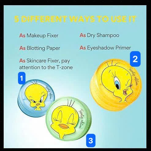 Phấn Phủ Bột Kiềm Dầu INNISFREE No Sebum Mineral Powder Tweety Edition 5g [01][02][03]