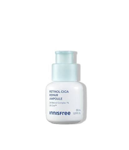 Serum Kiểm Soát Dầu Mụn Cho Da Láng Mịn INNISFREE IF. RetinolCicaRepairAmpoule 30ml(26AD)