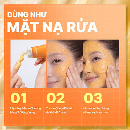 Sữa rửa mặt làm sáng da - Vita C Mask To Foam 30g