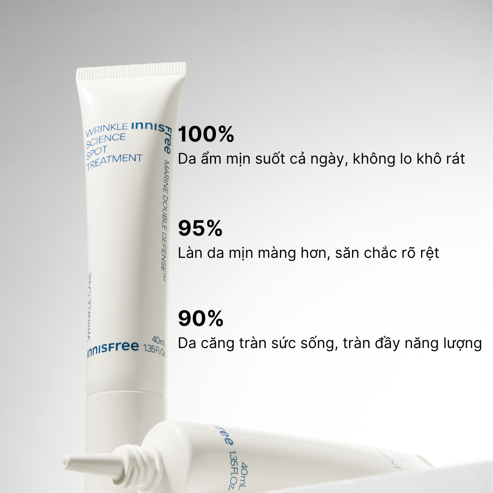 Tinh chất đặc trị nếp nhăn tảo biển INNISFREE Wrinkle Science Spot Treatment 40 mL