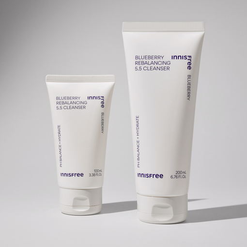 Sữa rửa mặt cân bằng giữ ẩm da INNISFREE Blueberry Rebalancing 5.5 Cleanser 100 mL
