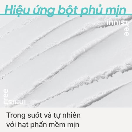 Phấn phủ bột kiềm dầu, mịn lì lâu trôi INNISFREE No Sebum Mineral Powder 5g