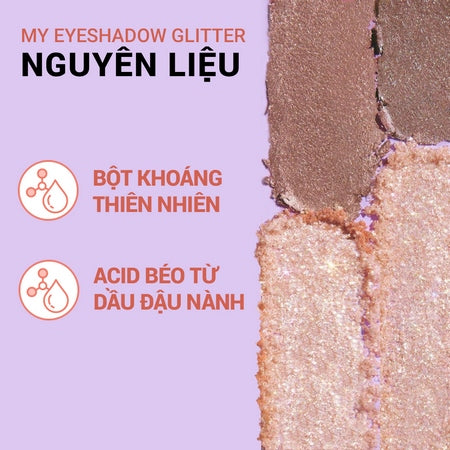 Phấn mắt dạng nhũ INNISFREE My Eyeshadow Glitter 1.9 g