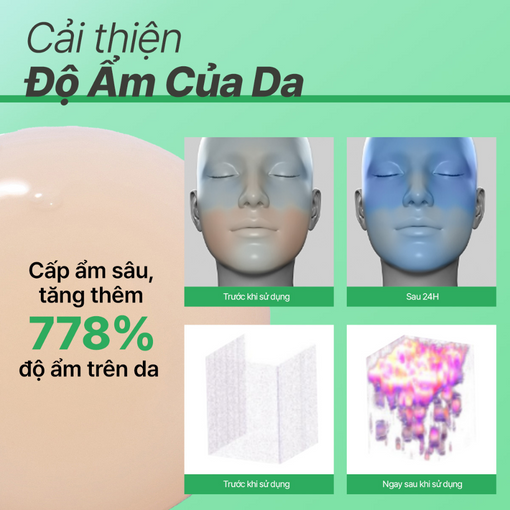 Serum trà xanh cấp ẩm sâu phục hồi da, với Probiotics INNISFREE Green Tea Seed Hyaluronic Serum 80mL