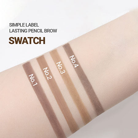 Chì kẻ lông mày lâu trôi innisfree Simple Label Lasting Pencil Brow 0.15 g