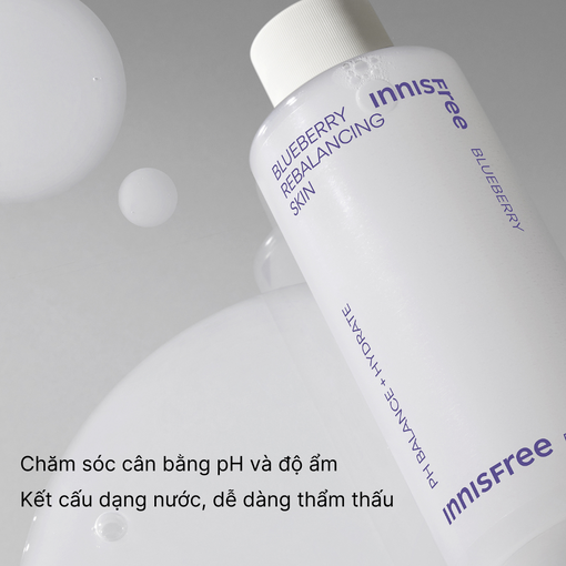 Nước cân bằng giữ ẩm da INNISFREE Blueberry Rebalancing Skin 500 mL