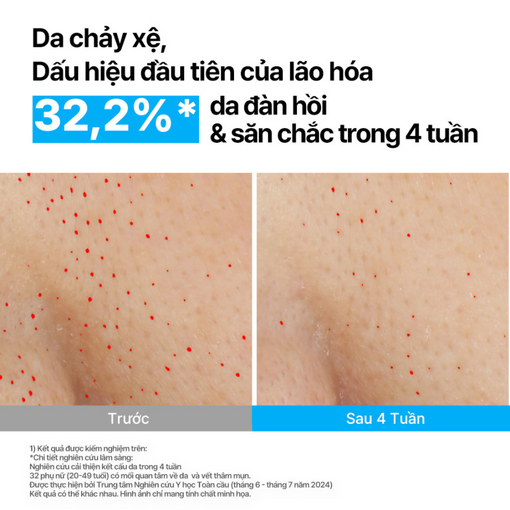 Serum PDRN tế bào gốc trà xanh cho da căng bóng, đàn hồi INNISFREE Retinol Green Tea PDRN Ampoule 25 mL