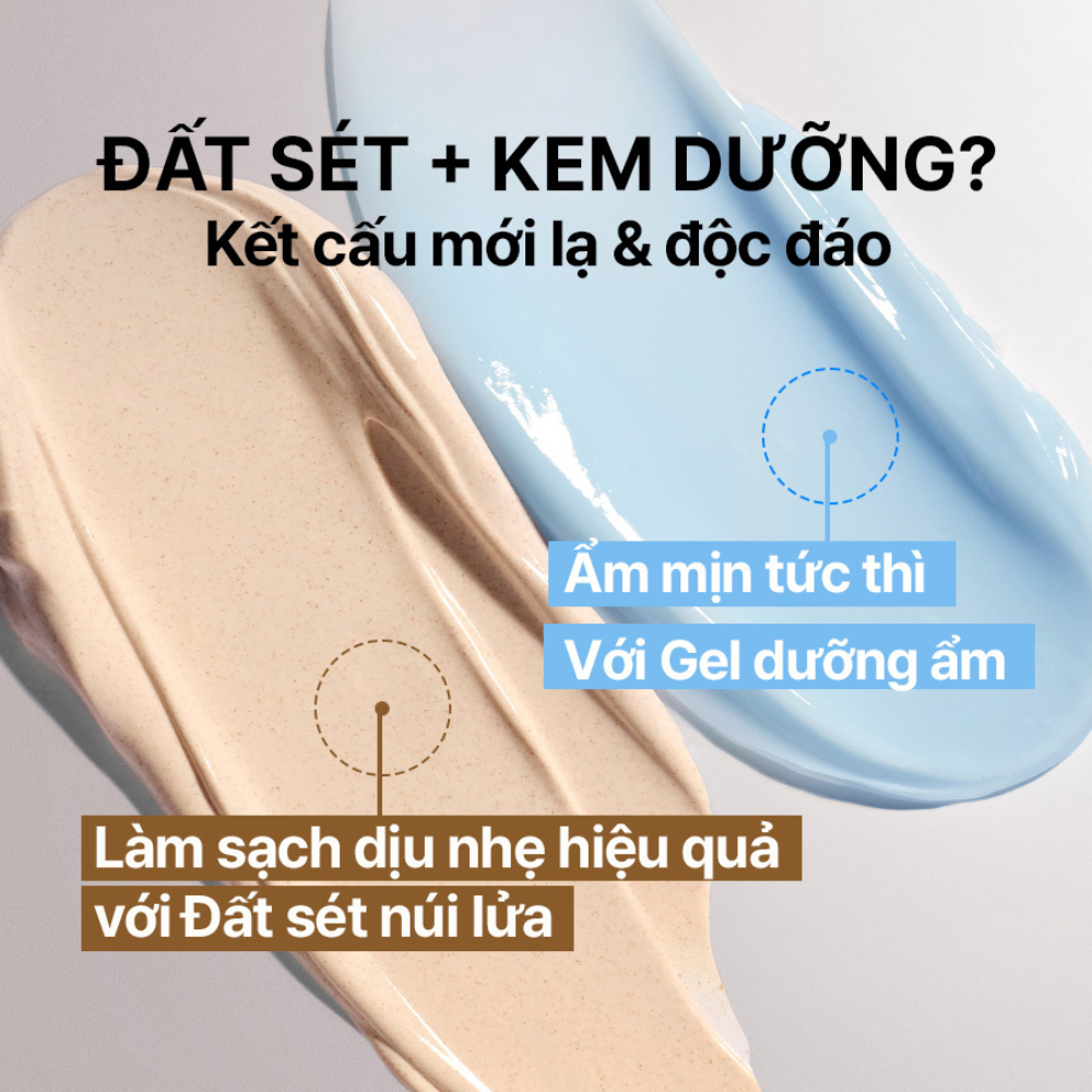 Mặt nạ đất sét lốc xoáy 2 lõi thế hệ mới INNISFREE VOLCANIC SWIRL PORE MASK 110g