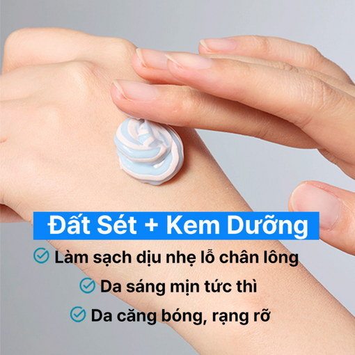 Mặt nạ đất sét lốc xoáy 2 lõi thế hệ mới INNISFREE VOLCANIC SWIRL PORE MASK 110g