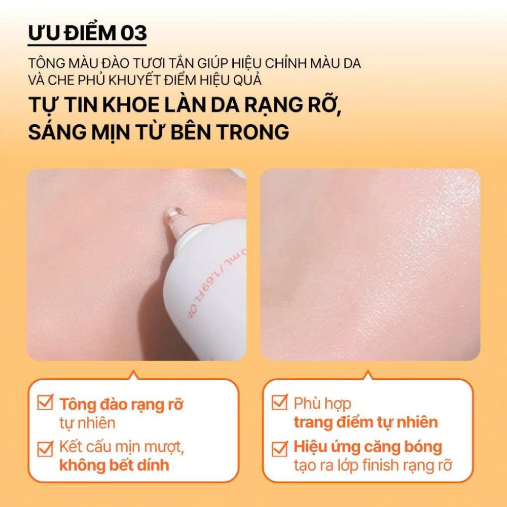 Kem chống nắng dưỡng sáng da INNISFREE VITAMIN C TONE UP SUNSCREEN SPF50+ PA++++ 50mL