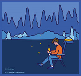 Cùng nhau cắm trại trong rừng