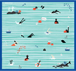 Rừng nguyên sơ và biển xanh ở đảo Jeju