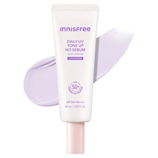 Kem Chống Nắng Nâng Tông Kiềm Dầu INNISFREE Daily UV Tone Up No Sebum Sun Cream Pink SPF50+ PA++++ 50ml