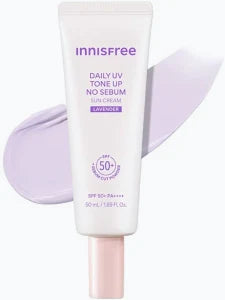 Kem Chống Nắng Nâng Tông Kiềm Dầu INNISFREE Daily UV Tone Up No Sebum Sun Cream Pink SPF50+ PA++++ 50ml