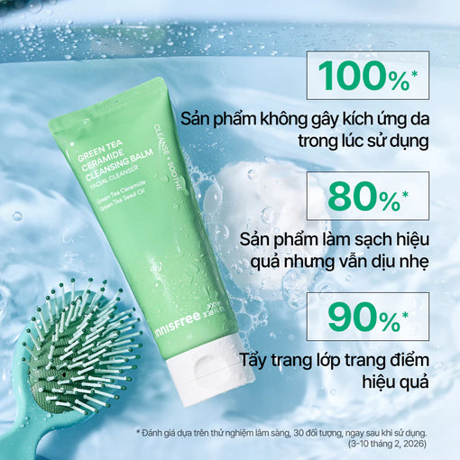Sáp Tẩy Trang Green Tea Hương Matcha INNISFREE Green Tea Ceramide Cleansing Balm